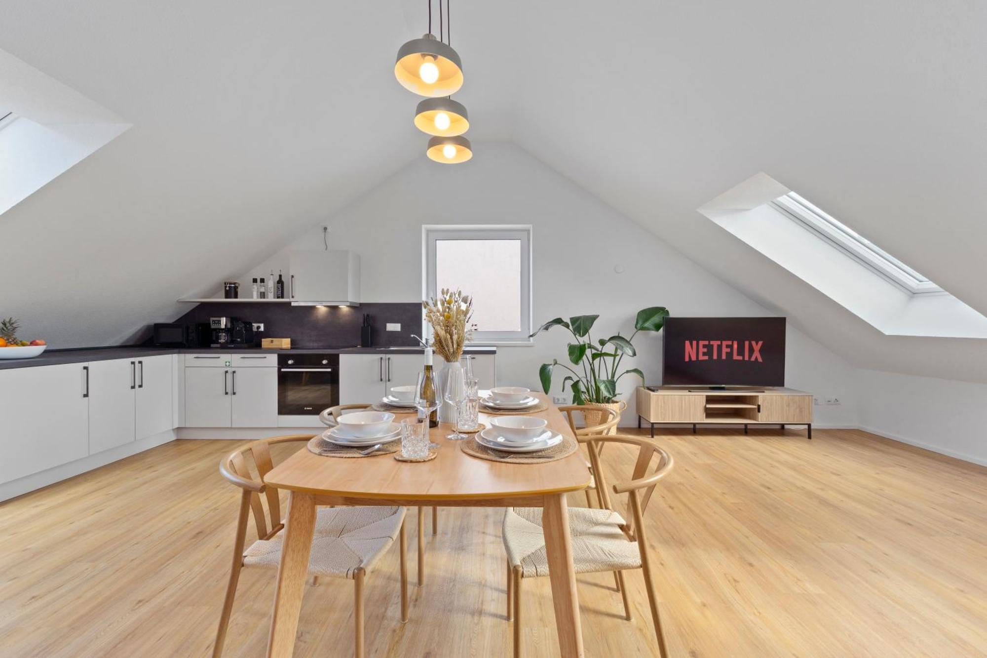 Charmante Design-Apartments In Top Lage - Naehe Altstadt - Parkplaetze - Netflix Bad Kreuznach Esterno foto